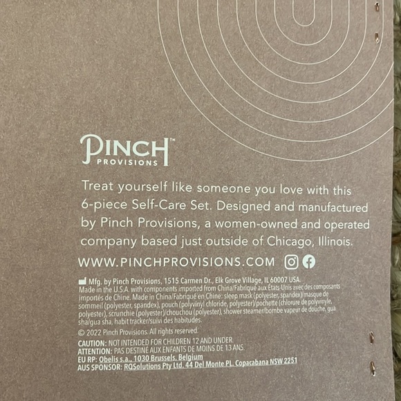 NWT PINCH PROVISIONS SELF CARE SET SLEEP MASK, SHOWER STEAMER GUA SHA BUNDLE - Picture 5 of 5